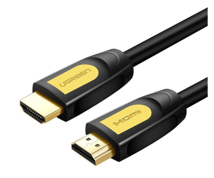 Kabel i złączka UGREEN Kabel HDMI 2.0 HD101 4K 60Hz 3m czarno-żółty
